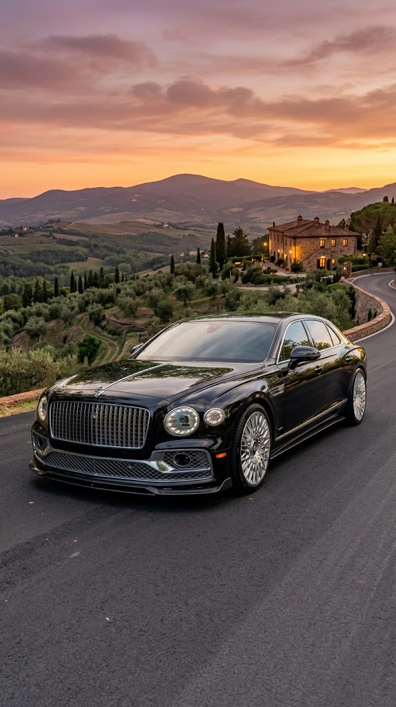 Bentley Flying Spur  Model Year / Trim: 2025/2026 Speed / Mulliner (featuring the Flying B hood mascot)