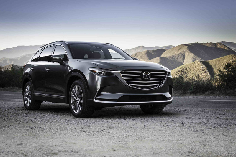 Mazda CX-9 (Signature / Grand Touring trim)  Model Year: 2016–2017 (Second-generation launch)