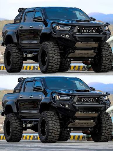 Toyota Hilux (Custom Lifted Off-Road Edition)  Model: Toyota Hilux Double Cab 4x4