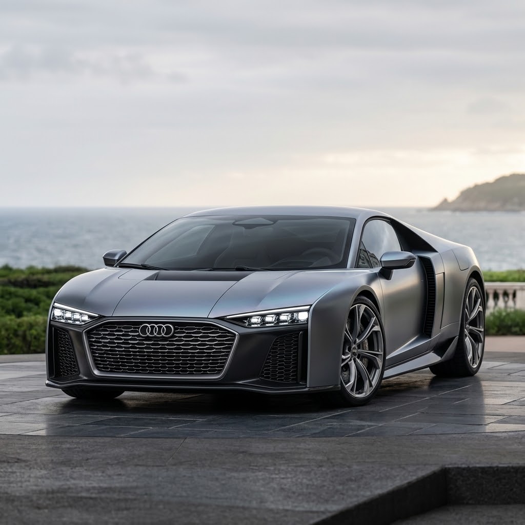 Audi PB18 e-tron (also known as the Audi AI:RACE) concept supercar.
