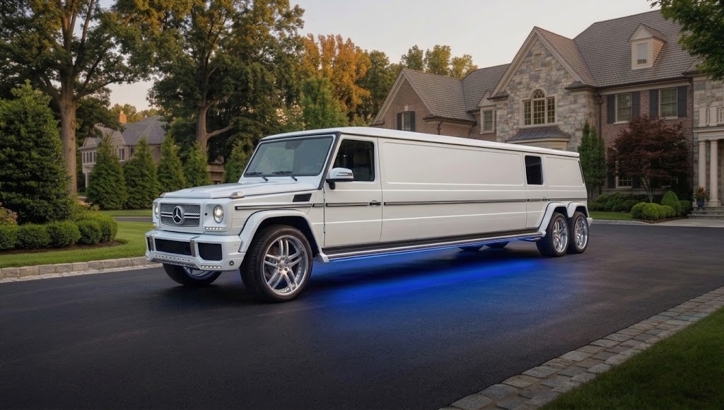 Custom Mercedes-Benz G-Class (G-Wagen) 6x6 Stretch Limousine